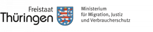 Logo Thüringer Ministerium für Migration, Justiz und Verbraucherschutz