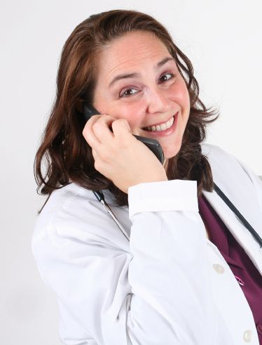 Arzthelferin_Telefon