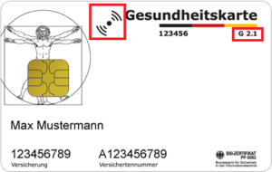 eGK 2.1 eGK 2.1 (Bildquelle: Hasomed)