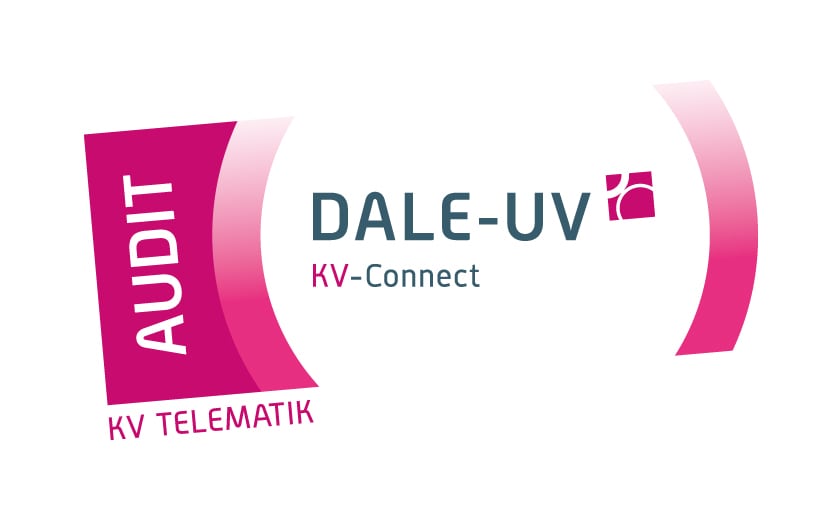 Logo DALE-UV mit KV-Connect