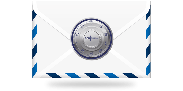 Das E-Mail-Zertifikat DGNCert