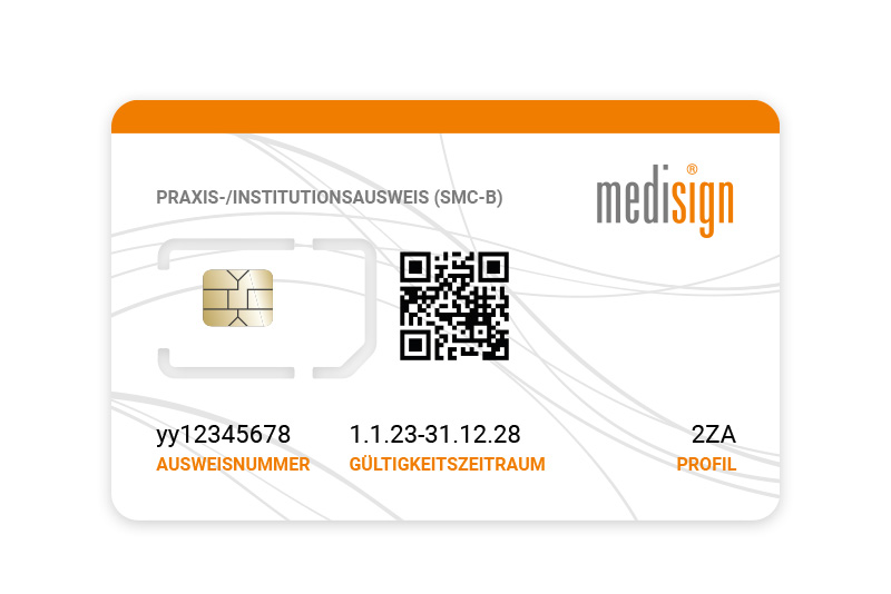 Praxisausweis von medisign